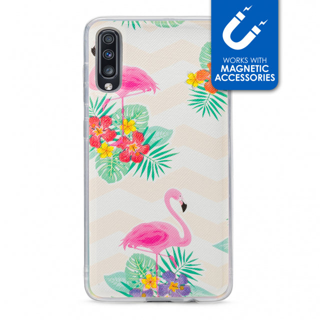 My Style Magneta Case For Samsung Galaxy A70 Flamingo