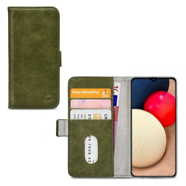 Mobilize Elite Gelly Wallet Book Case Samsung Galaxy A02S Green