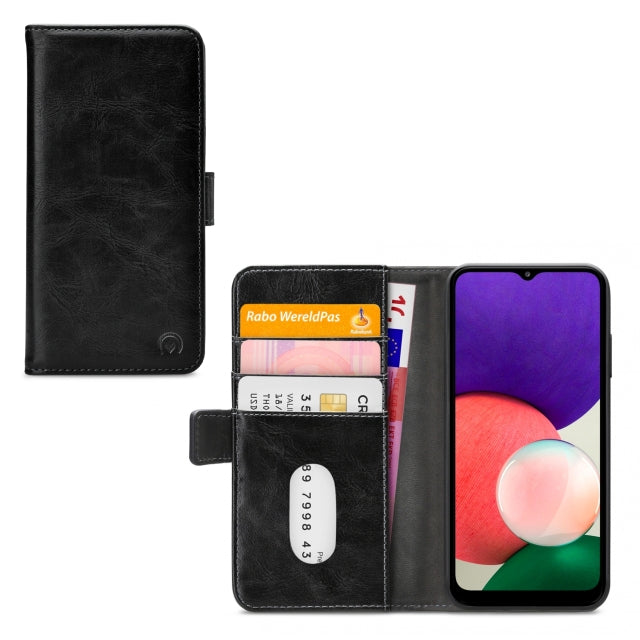 Mobilize Elite Gelly Wallet Book Case Samsung Galaxy A22 5G Black