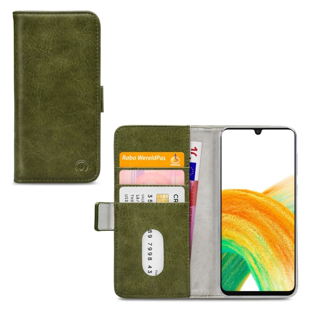 Mobilize Elite Gelly Wallet Book Case Samsung Galaxy A33 5G Green
