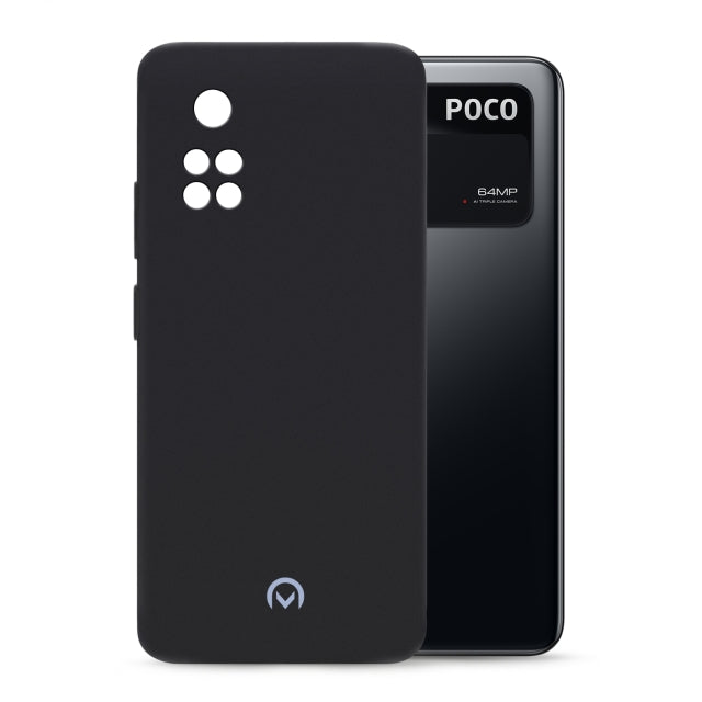 Mobilize Rubber Gelly Case Xiaomi Poco M4 Pro 4G Matt Black