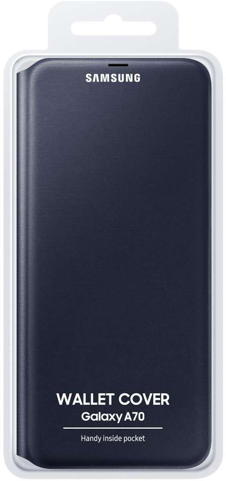 Samsung Ef-Wa705Pbegww Samsung Wallet Cover Galaxy A70 Black