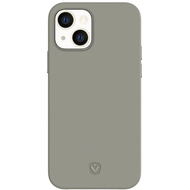 Valenta Leather Back Cover Snap Luxe Apple Iphone 13 Mini Grey