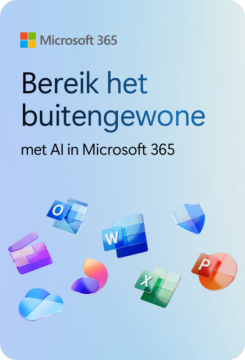 Microsoft 365 Family - 6 Gebruikers 1 Jaar - Inclusief updates