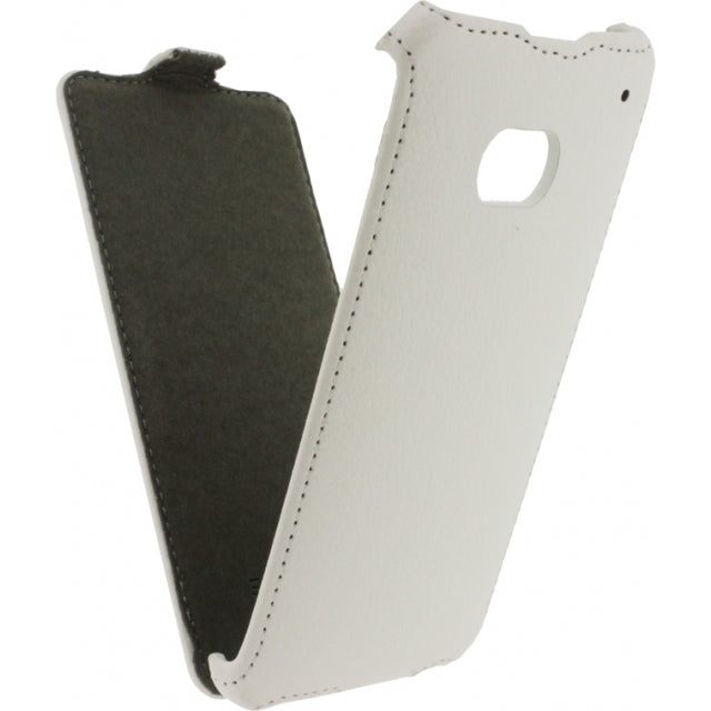 Mobilize Slim Flip Case Htc One White