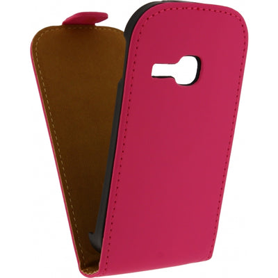 Mobilize Ultra Slim Flip Case Samsung Galaxy Young S6310 Fuchsia