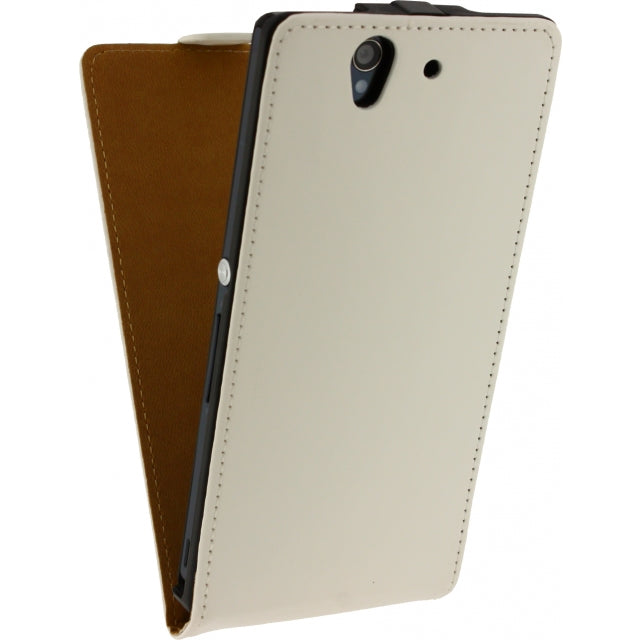 Mobilize Ultra Slim Flip Case Sony Xperia Z White