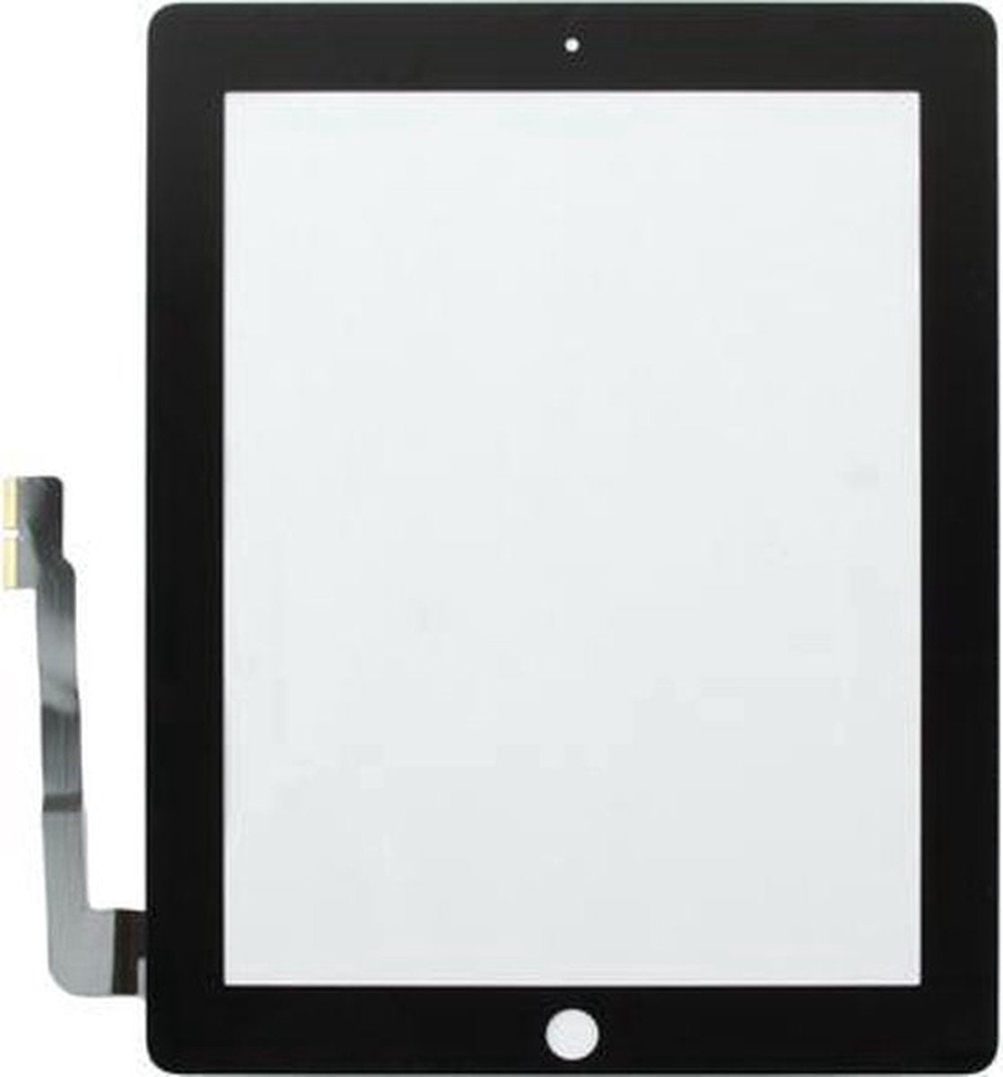 Numériseur tactile pour I-Pad 3 + I-Pad 4 noir - modèles A1416, A1403, A1430, A1458, A1459, A1460 