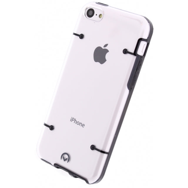 Mobilize Hybrid Case Transparent Apple Iphone 5C Black