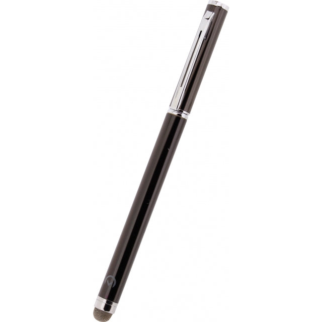 Mobilize Capacitive Stylus Pen 2-In-1 Metallic Black