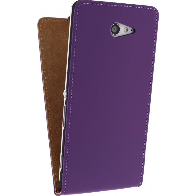 Mobilize Ultra Slim Flip Case Sony Xperia M2 Purple