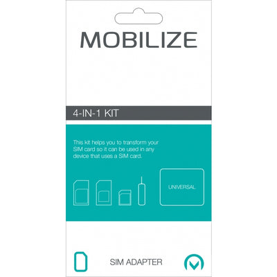 Mobilize Sim Adapter Kit 4-In-1