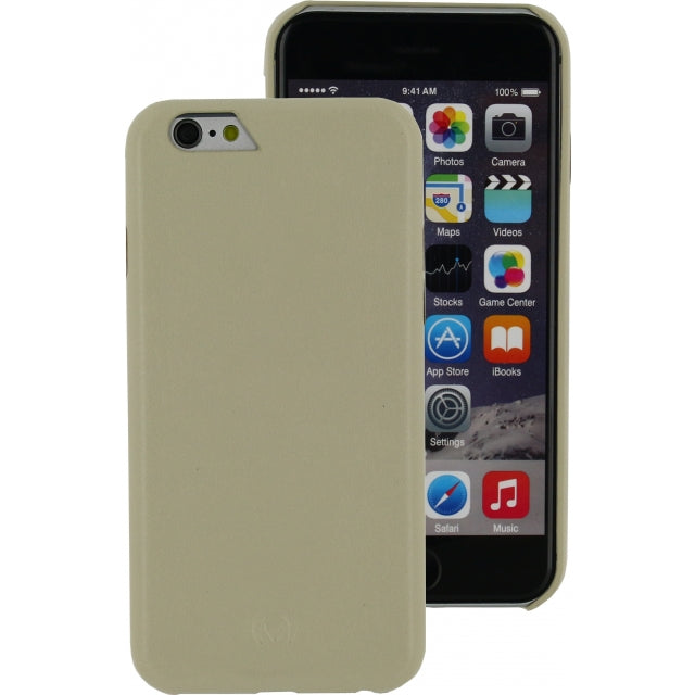 Mobilize Slim Leather Case Apple Iphone 6/6S Creamy White