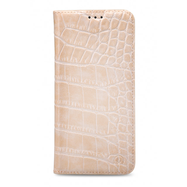 Mobilize Premium Book Case Huawei P9 Lite Alligator Coral Pink