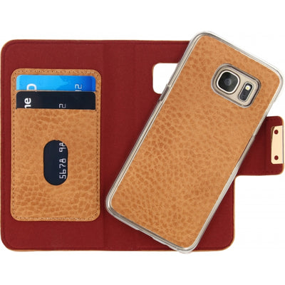 Mobilize Detachable Wallet Book Case Samsung Galaxy S7 Terracotta With Copper Closing