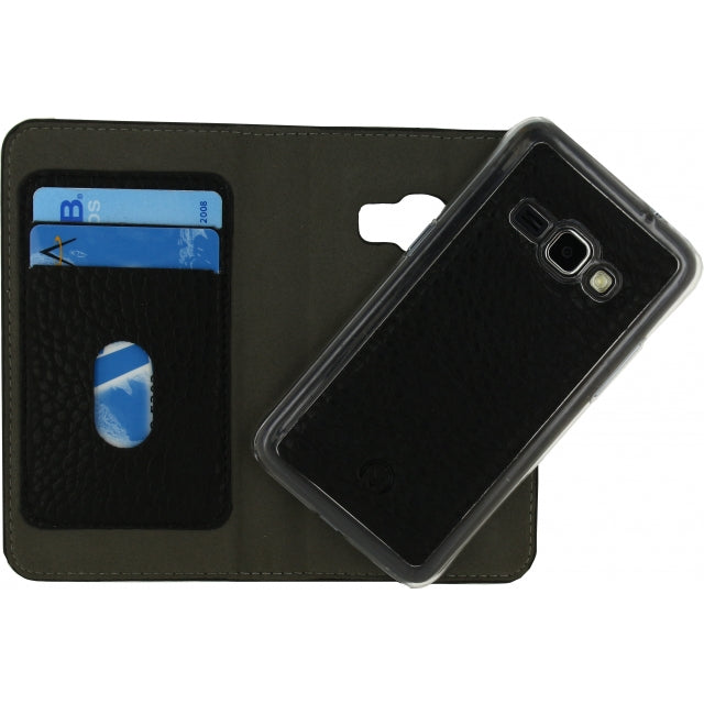 Mobilize Detachable Wallet Book Case Samsung Galaxy J1 2016 Black