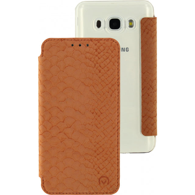 Mobilize Slim Gelly Booklet Samsung Galaxy J5 2016 Soft Snake Apricot