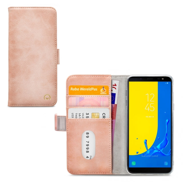 Mobilize Elite Gelly Wallet Book Case Samsung Galaxy J6 2018 Soft Pink