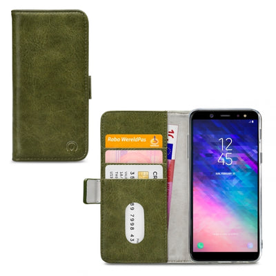 Mobilize Elite Gelly Wallet Book Case Samsung Galaxy A6+ 2018 Green