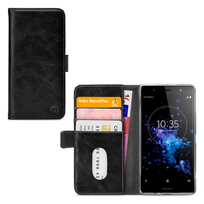 Mobilize Elite Gelly Wallet Book Case Sony Xperia Xz2 Premium Black