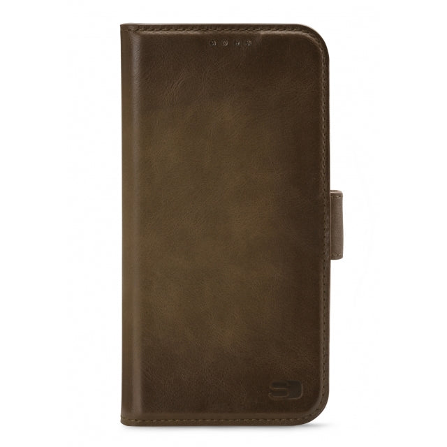 Senza Desire Leather Wallet Apple Iphone Xs Max Burned Olive