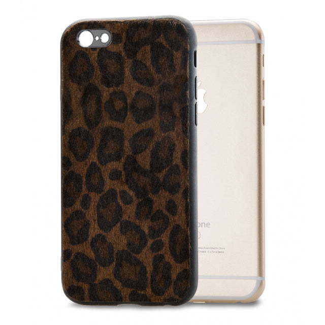 Mobilize Gelly Case Apple Iphone 6/6S Dark Brown Leopard