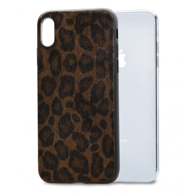 Mobilize Gelly Case Apple Iphone X/Xs Dark Brown Leopard