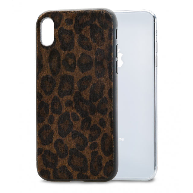 Mobilize Gelly Case Apple Iphone Xs Max Dark Brown Leopard