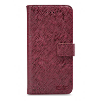 My Style Flex Wallet For Samsung Galaxy A7 2018 Bordeaux