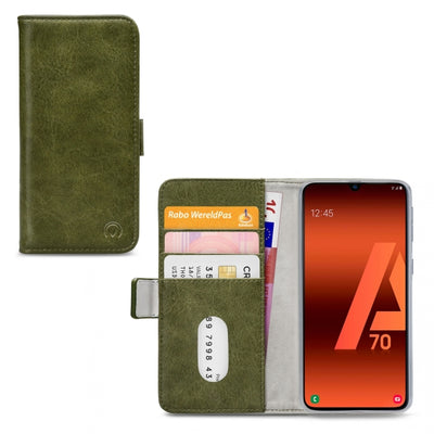 Mobilize Elite Gelly Wallet Book Case Samsung Galaxy A70 Green