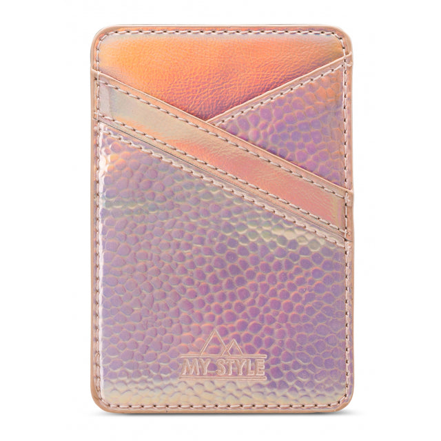 My Style Universal Sticky Card Pocket Gold Shimmer