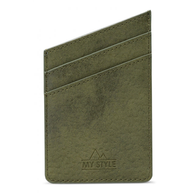 My Style Universal Sticky Card Pocket Olive