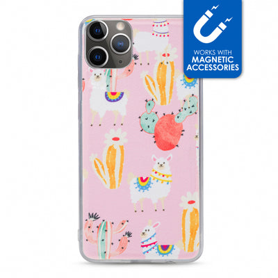 My Style Magneta Case For Apple Iphone 11 Pro Max Pink Alpaca