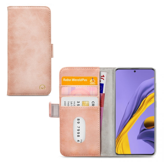 Mobilize Elite Gelly Wallet Book Case Samsung Galaxy A51 Soft Pink