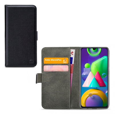 Mobilize Classic Gelly Wallet Book Case Samsung Galaxy M21 Black