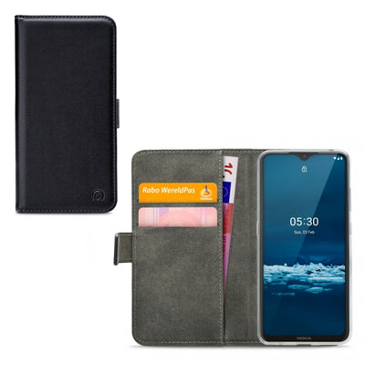 Mobilize Classic Gelly Wallet Book Case Nokia 5.3 Black