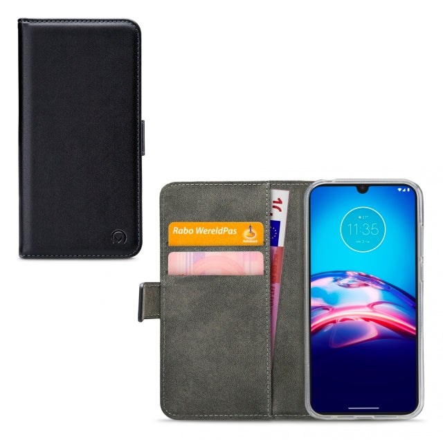 Mobilize Classic Gelly Wallet Book Case Motorola Moto E6S (2020)/E6I Black