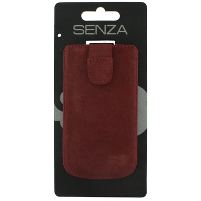 Senza Suede Slide Case Rusty Red Size M