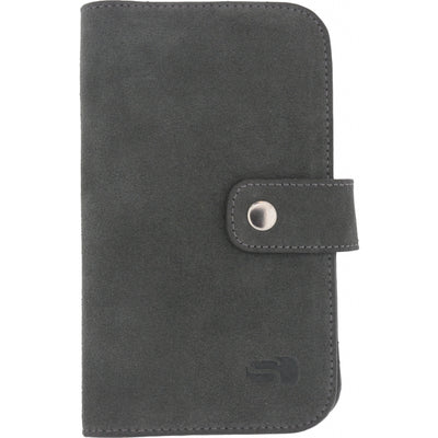 Senza Suede Wallet Slide Case Warm Grey Size Xxl