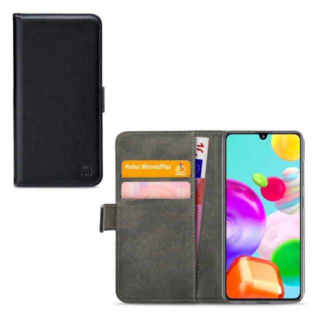 Mobilize Classic Gelly Wallet Book Case Samsung Galaxy A41 Black