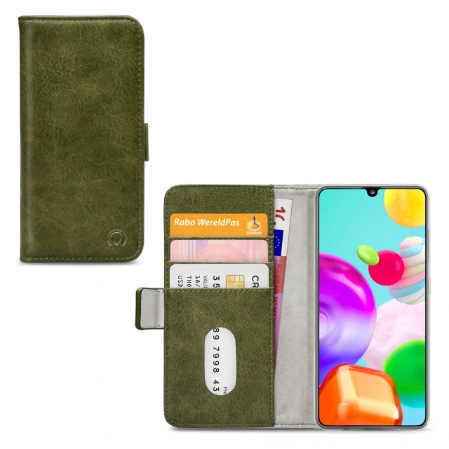 Mobilize Elite Gelly Wallet Book Case Samsung Galaxy A41 Green