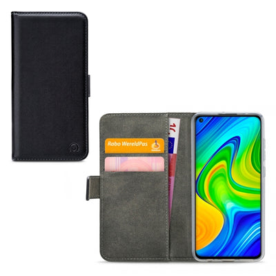 Mobilize Classic Gelly Wallet Book Case Xiaomi Redmi Note 9 Black