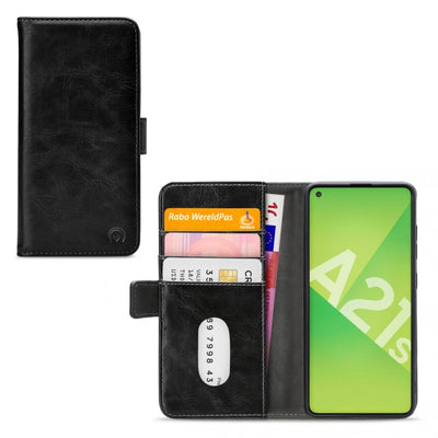 Mobilize Elite Gelly Wallet Book Case Samsung Galaxy A21S Black