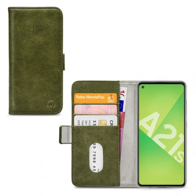 Mobilize Elite Gelly Wallet Book Case Samsung Galaxy A21S Green