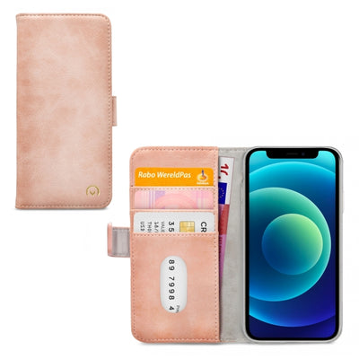 Mobilize Elite Gelly Wallet Book Case Apple Iphone 12 Mini Soft Pink