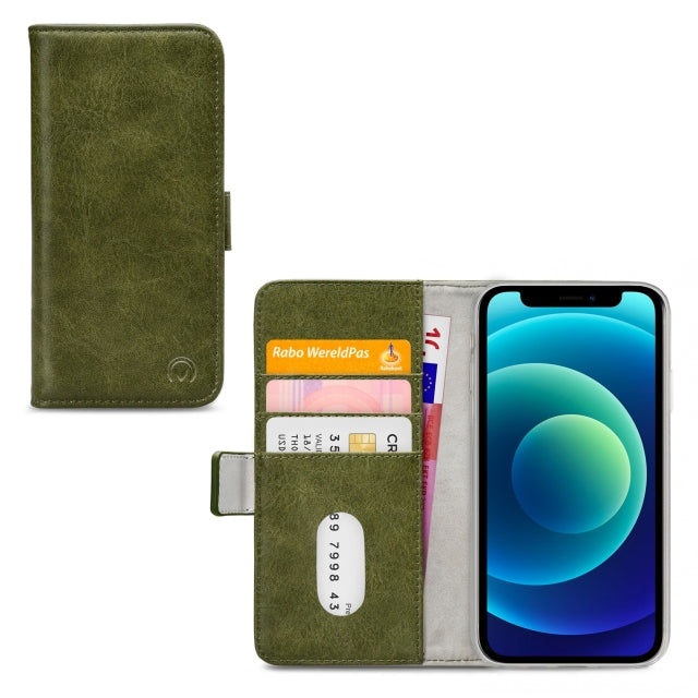 Mobilize Elite Gelly Wallet Book Case Apple Iphone 12 Mini Green