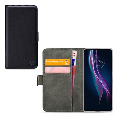 Mobilize Classic Gelly Wallet Book Case Motorola One Fusion+ Black