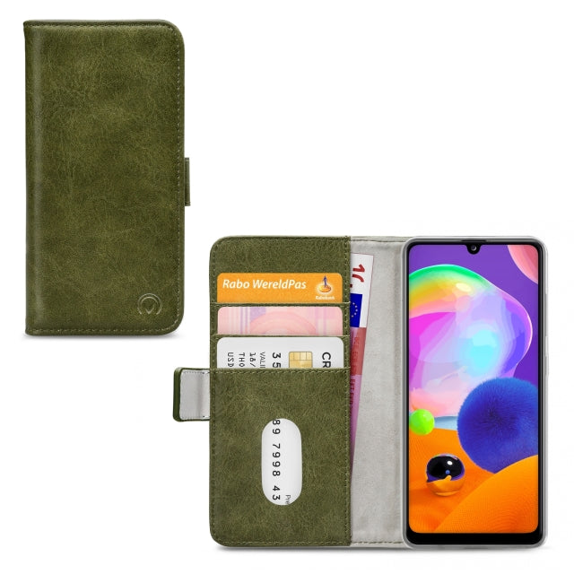 Mobilize Elite Gelly Wallet Book Case Samsung Galaxy A31 Green