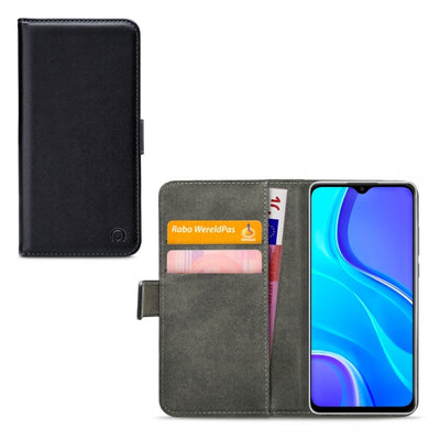 Mobilize Classic Gelly Wallet Book Case Xiaomi Redmi 9 Black