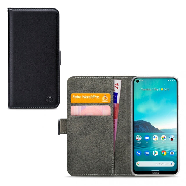 Mobilize Classic Gelly Wallet Book Case Nokia 3.4 Black